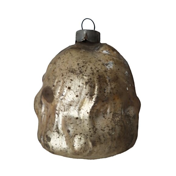 Antique Mercury Glass Christmas Ornament German Goldilocks Victorian Girl - Picture 5 of 7